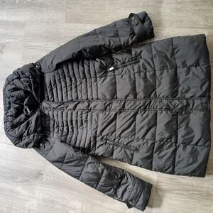 DKNY Black Quilted Jacket